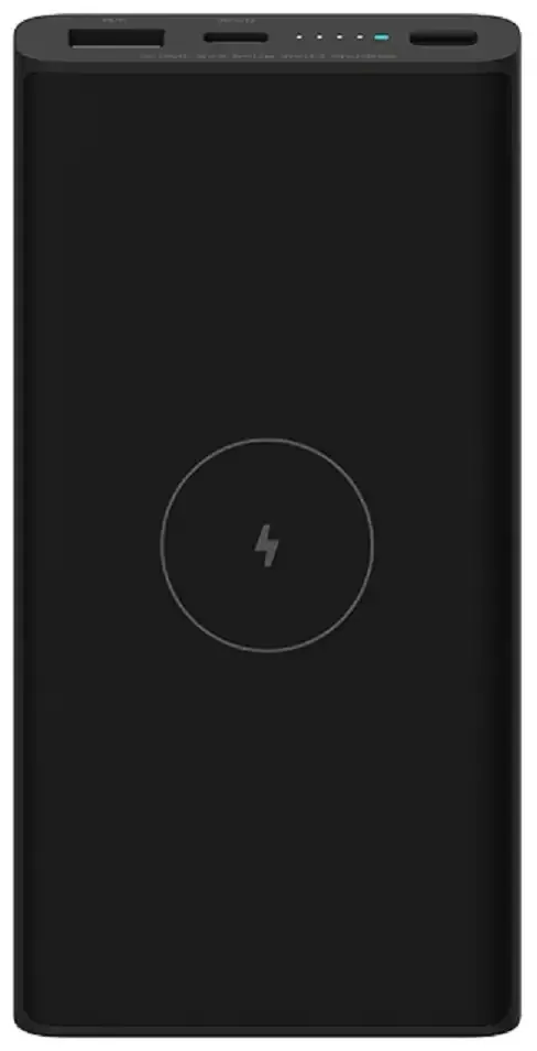Портативный аккумулятор Xiaomi 10W Wireless Power Bank 10000 mAh черный BHR5460GL