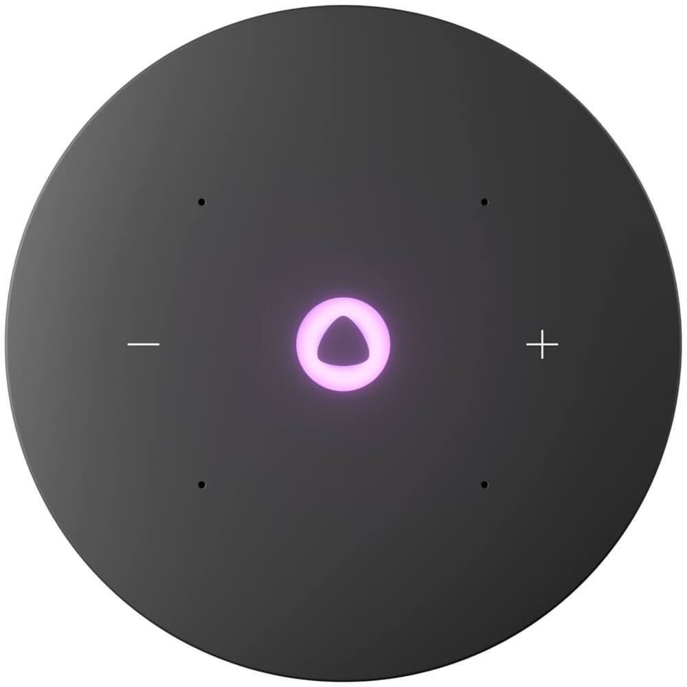 Умная колонка Яндекс Станция Мини 3 Про с Zigbee черный YNDX-00059BLK